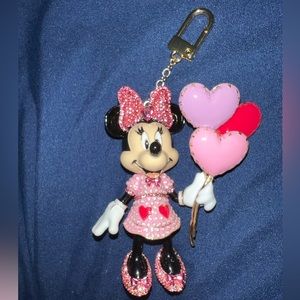Valentine’s Minnie Mouse Keychain